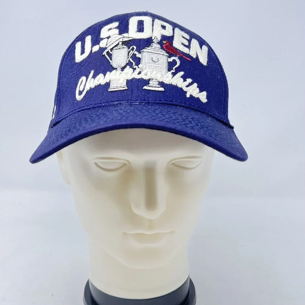 2014 US Open Pinehurst Championship No. 2- New Era Fitted Hat Size S/M Blue USGA